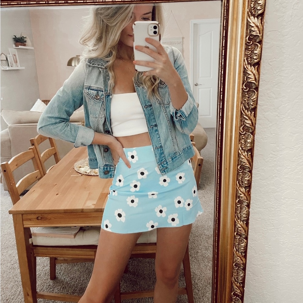 Princess Polly Floral Mini Skirt